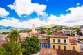 View of the city, Trinidad, Sancti Spiritus, Cuba. ÃÂ¡opy space for text. Top view.